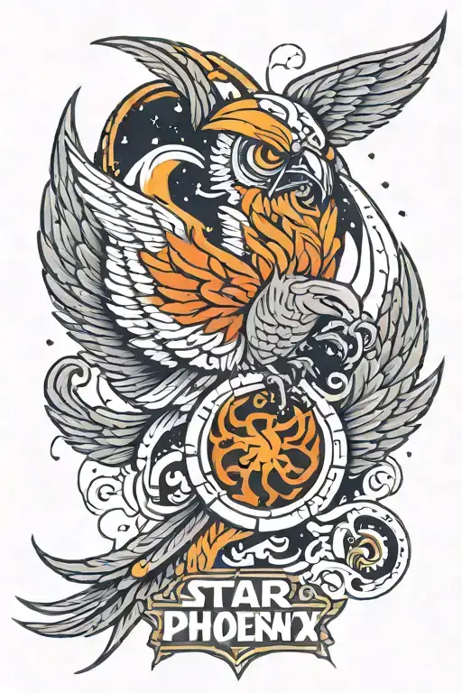 Star Wars Phoenix Painted By Chopper