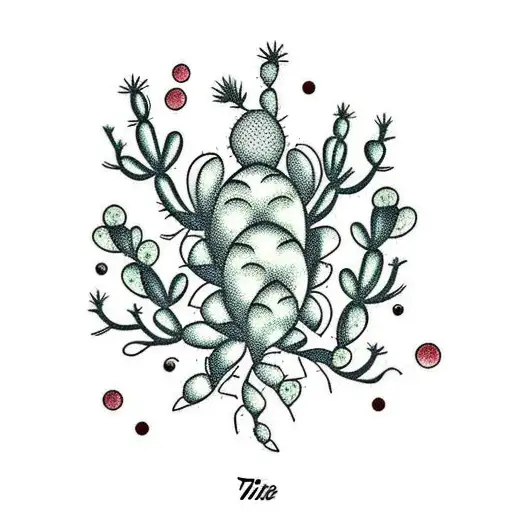 Cactus Morhphing Into Pine Tree