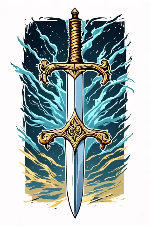 The Broken Sword From Lord Of The Rings