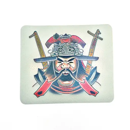 Samurai Playing Card Of Good And Evil