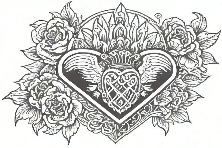 Sacred Heart Virgin Mary