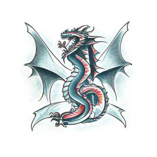 Combine A Dragon With A Curvy Asphalt Road