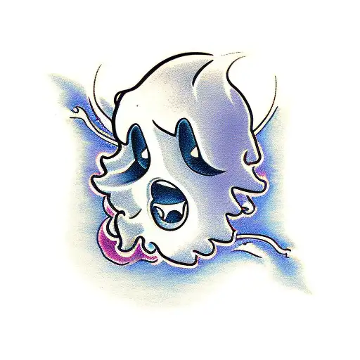 Cartoon Ghost Small