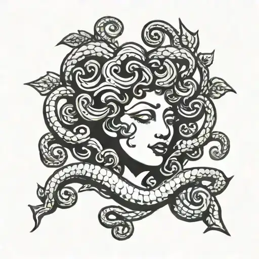 Medusa And Semi Colon