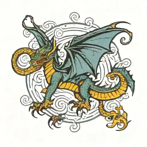 Dragon Flying