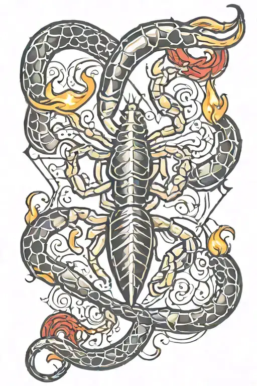 Scorpion Fire Diamond