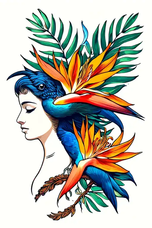 Birds Of Paradise Flower With Love Always Goddess