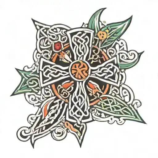 Celtic Cross With An Italian Twist