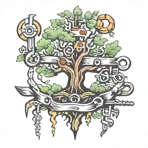 Tree With Wrenches