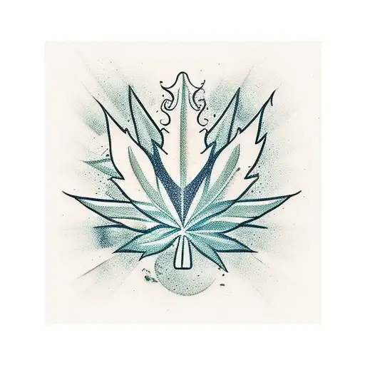 Scroll With Cannabis