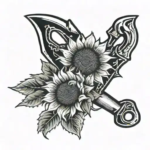 Wrenches And A Sunflower