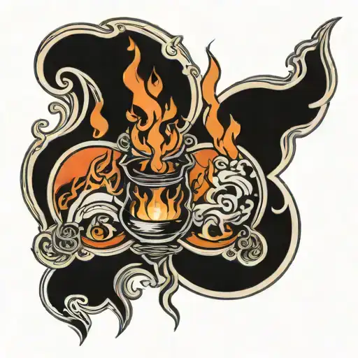 4 Elements Water And Fire