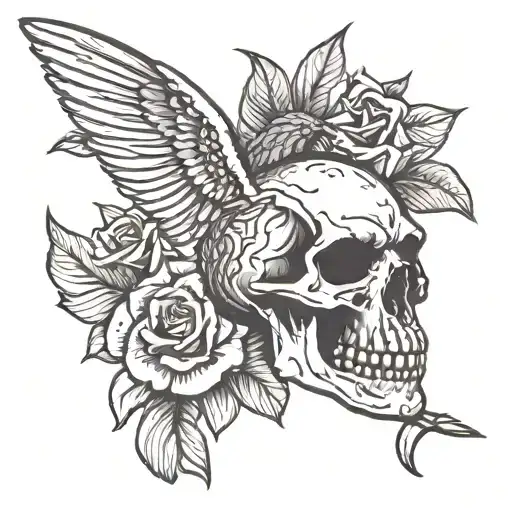 Skull Of A Hummingbird