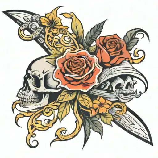 Grim Reaper Flower Garden