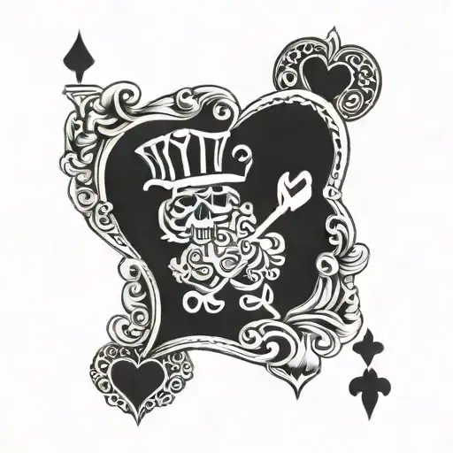 Let's Combine The Hearts And Clubs Symbols On The Playing Card