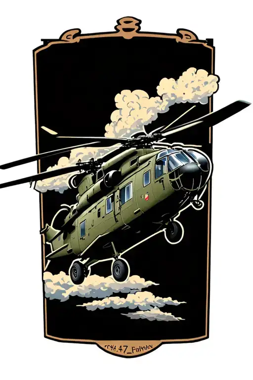 Ch-47 Chinook Helicopter