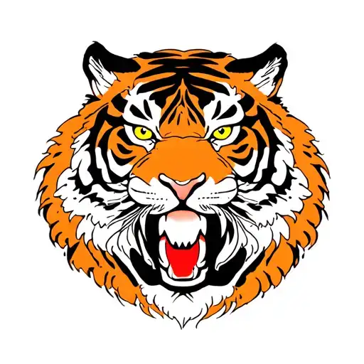 Irezumi Tattoo Of Tiger