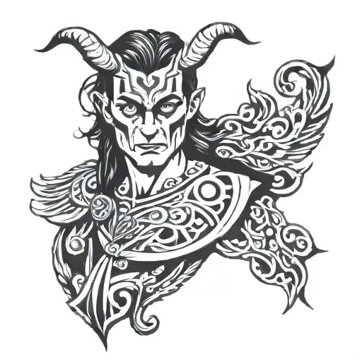 Nordic Tattoo Loki