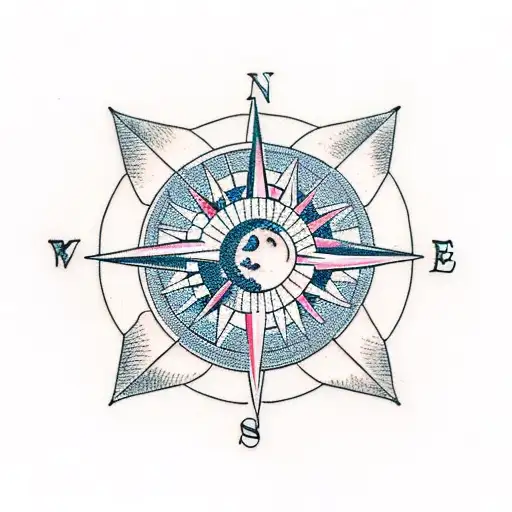 Moon Phases With A Compass