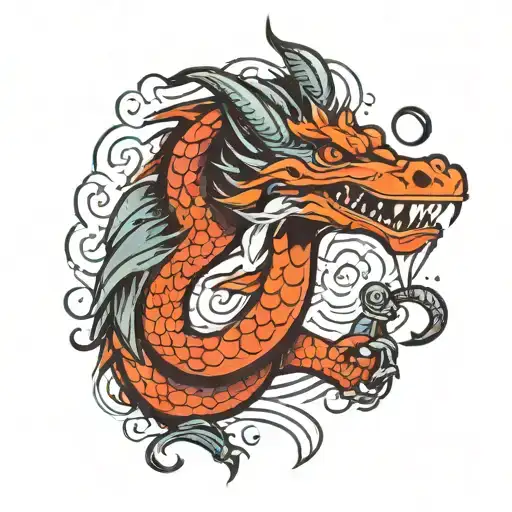 Dragon With Microfon