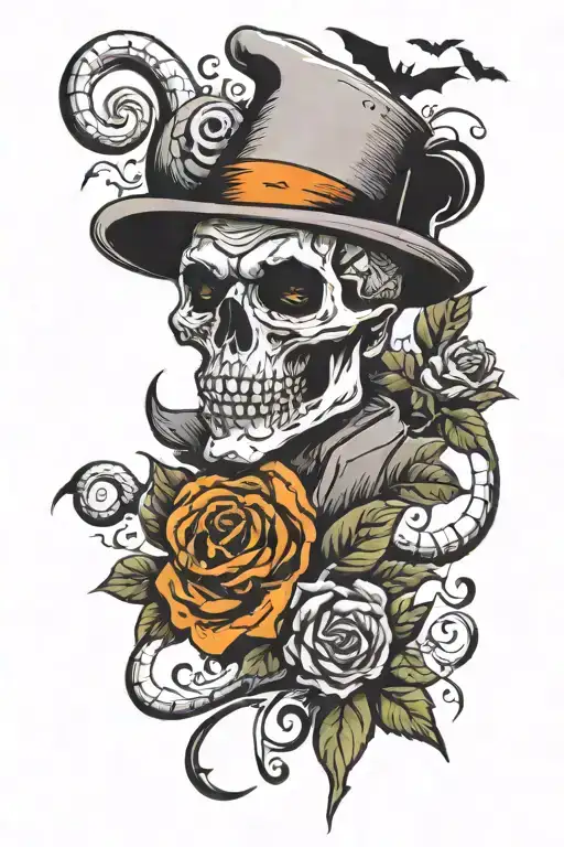 Halloween Half Sleeve