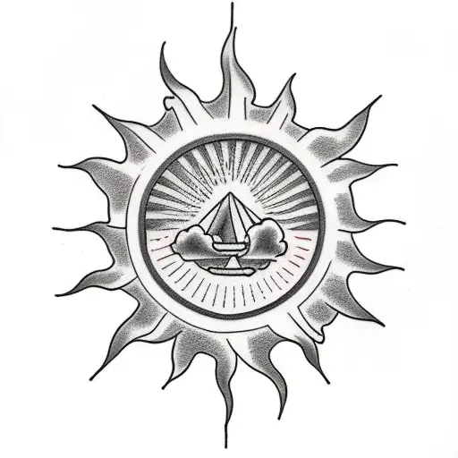 Clouds With Sun Rays