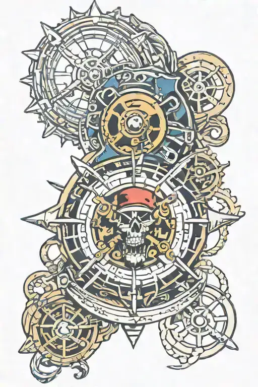 Nautical Pirate Clockwork