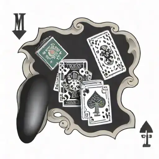 Carts Of Poker With Names Of Mi Mum Dad And Sister