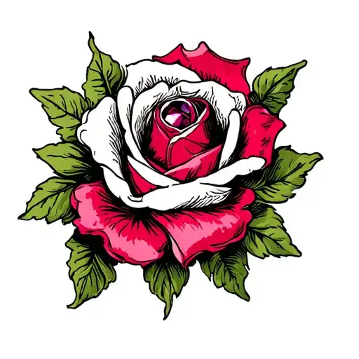 Rubies And Rose Wrapped