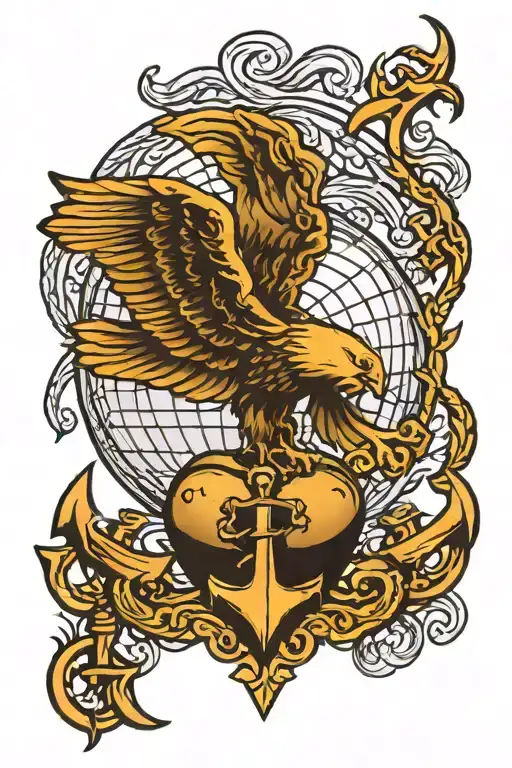 Eagle Globe And Anchor