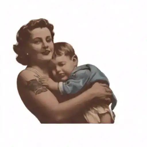 A Mother And A Child