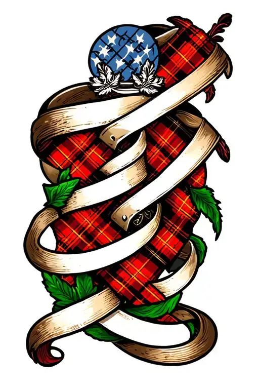 Scottish Tartan Pattern