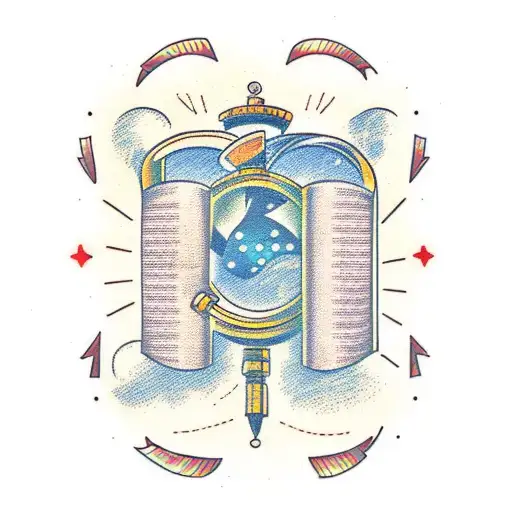 An Open Book With A Telescope Pointing To The Sky Coming Out Of Its Pages