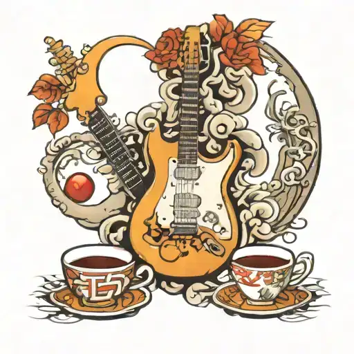 Rock Guitar Chinese Tea Mafia