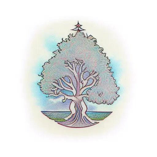 Mystical Tree Full Sleeve