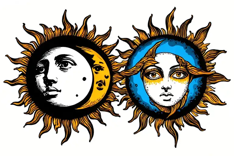 Moon And Sun