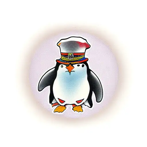 Penguin With Sombrero