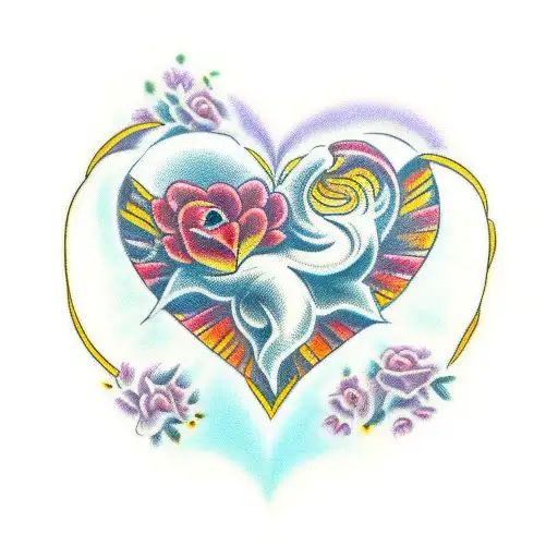 Heart Made Of Signatures From People I Love