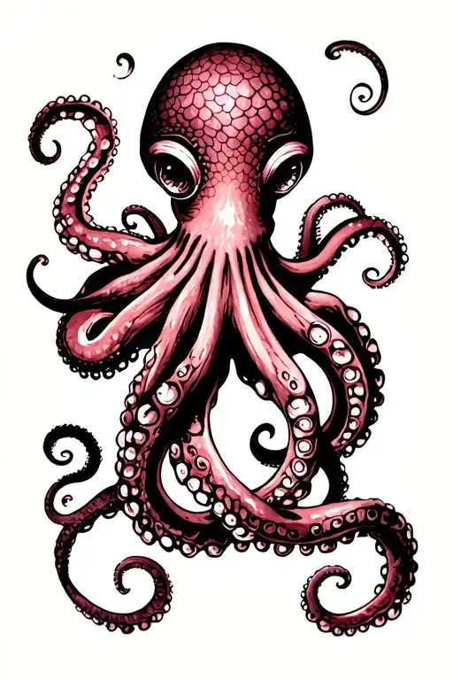 Feminine Octopus Tentacles Wrapping