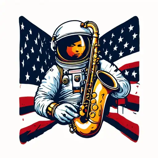 Astronaut Saxophone