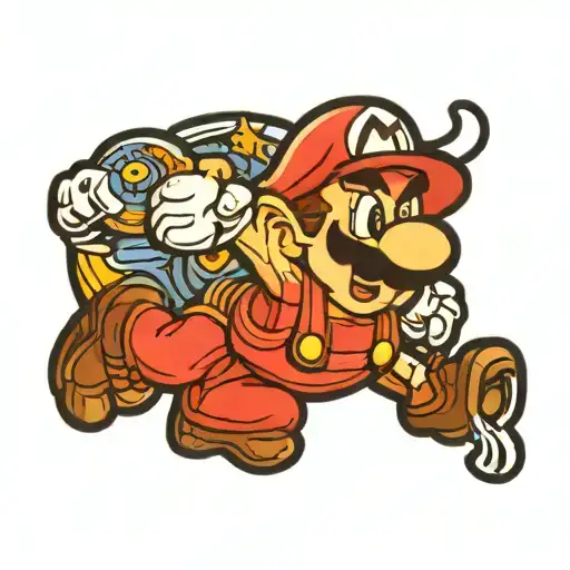 Gamgster Super Mario