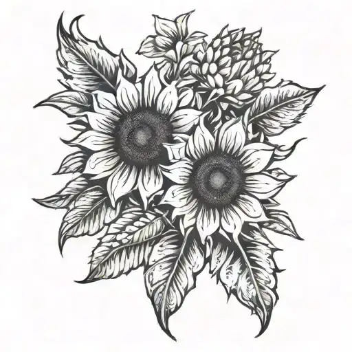 Sunflower Represent Wife