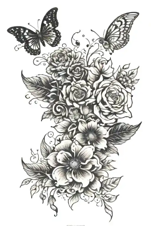 Particle Collision Turns Into Floral Pattern