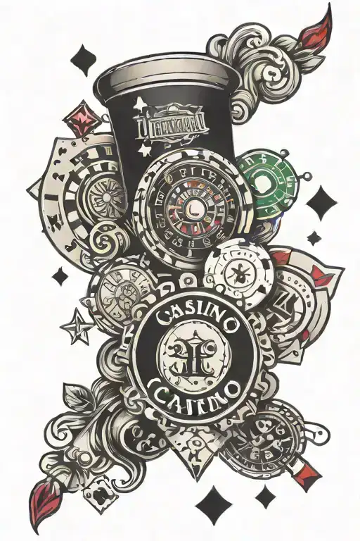 Casino Gambling Themed