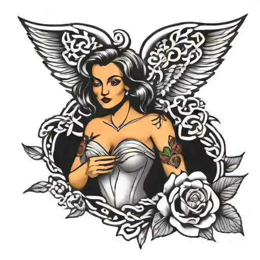 Mom Tattoo Design