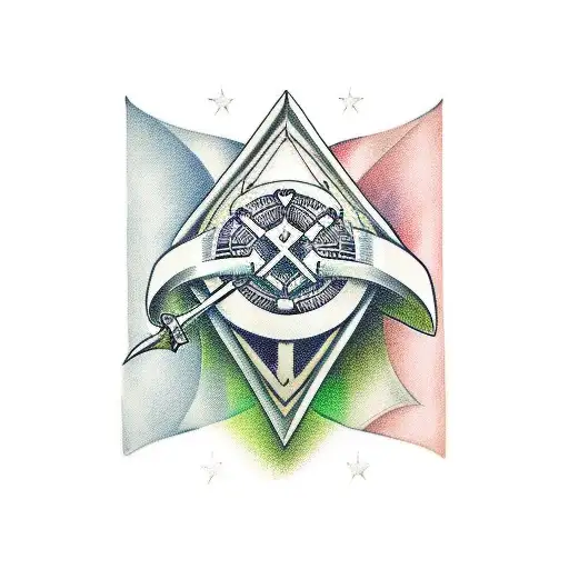 Sword And Shield With Name Vito