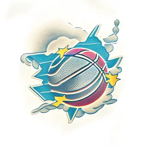 Basketball Clover Mustang