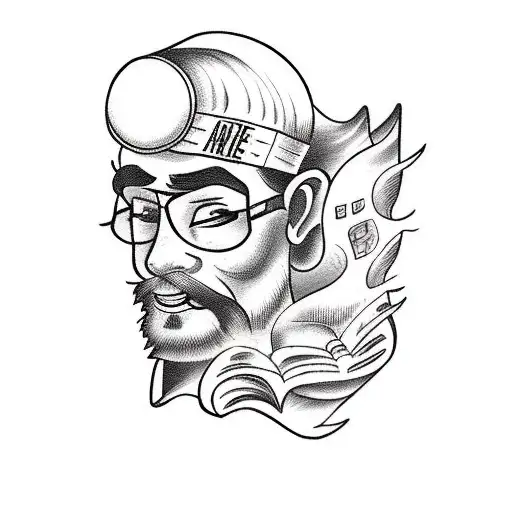 A Man Inside A Book And Tried To Escape