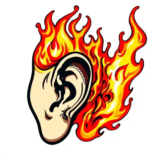 Ear On Fire