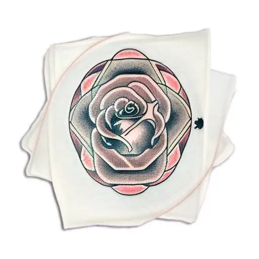 Ouroboros Sleeve With Rose